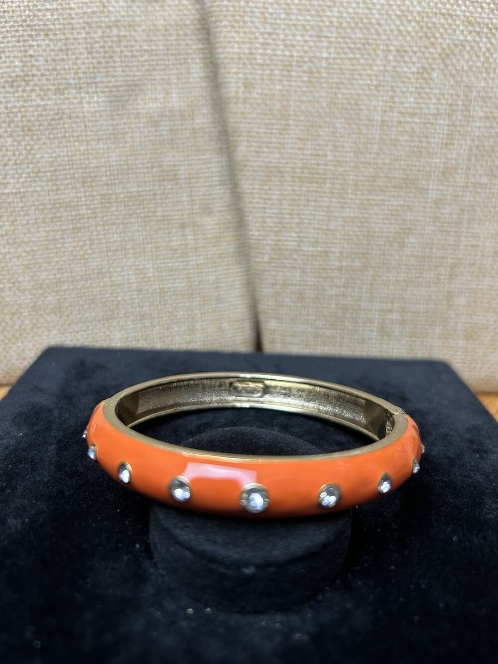 Sequin Nordstrom Multicolor Gold Tone Statement Enamel Bangle Bracelet